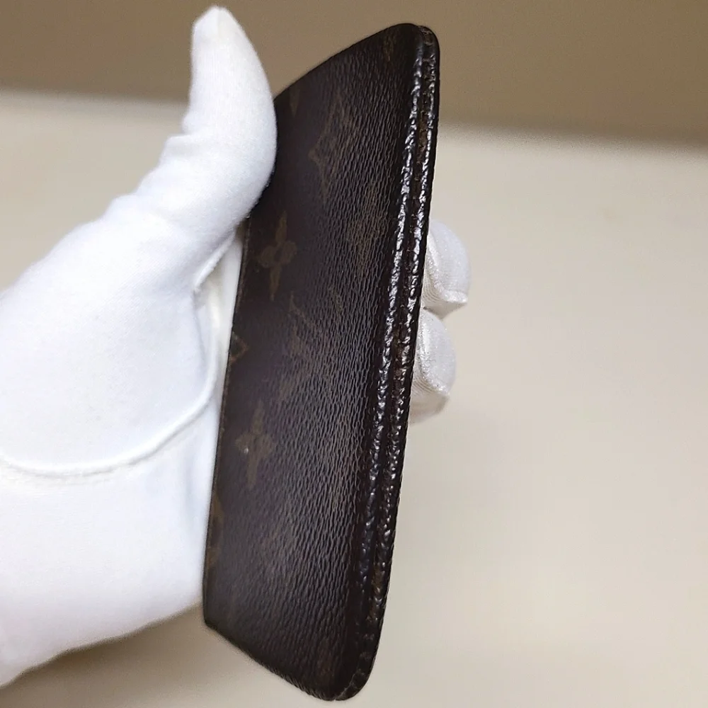 LV🔥Pochette Clé Mono Canvas BRW PVC Coin Zip Keyholder - Picture 7 of 8